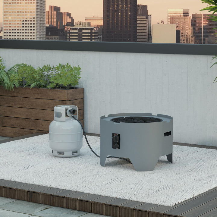 modern fire pit - Dark Gray