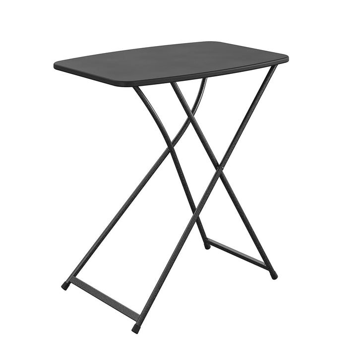 Multi-Functional, Adjustable, Personal Folding Activity Table - Black - 1-Pack