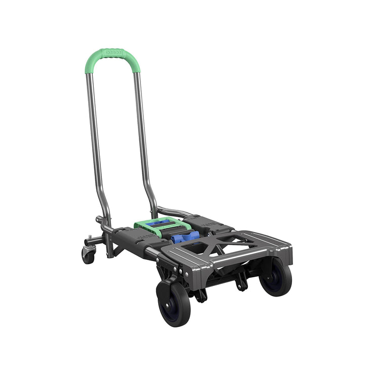 COSCO Folding Hand Truck and Multi-Position Cart -  Green 