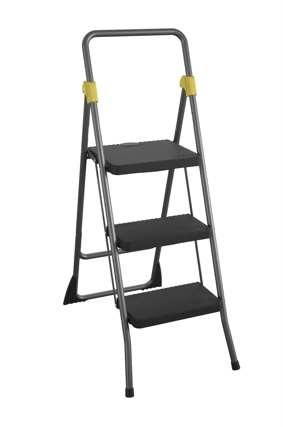 Commercial 3-Step Steel Folding Step Stool -  N/A