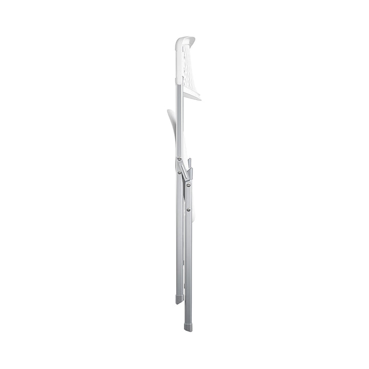Ultra Comfort Commercial XL Plastic Folding Chair -  White 