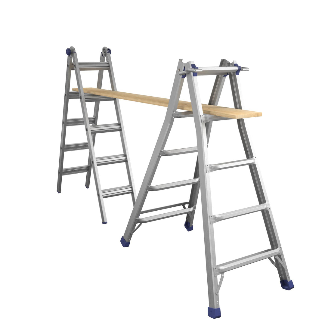 22 foot multi position ladder  - Silver