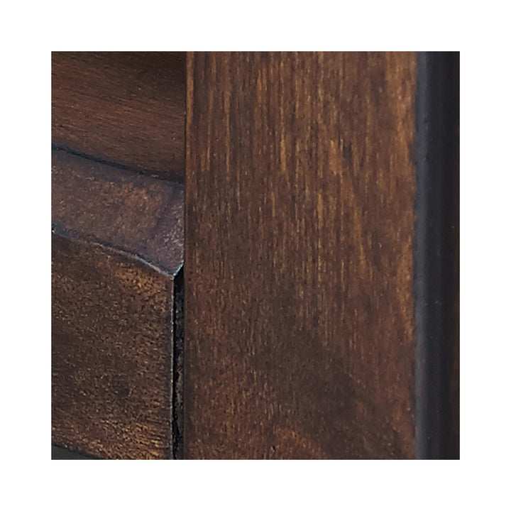 Sturdy Wildwood book storage -  Espresso