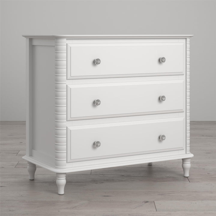 Rowan Valley Dresser with Wood Feet -  White