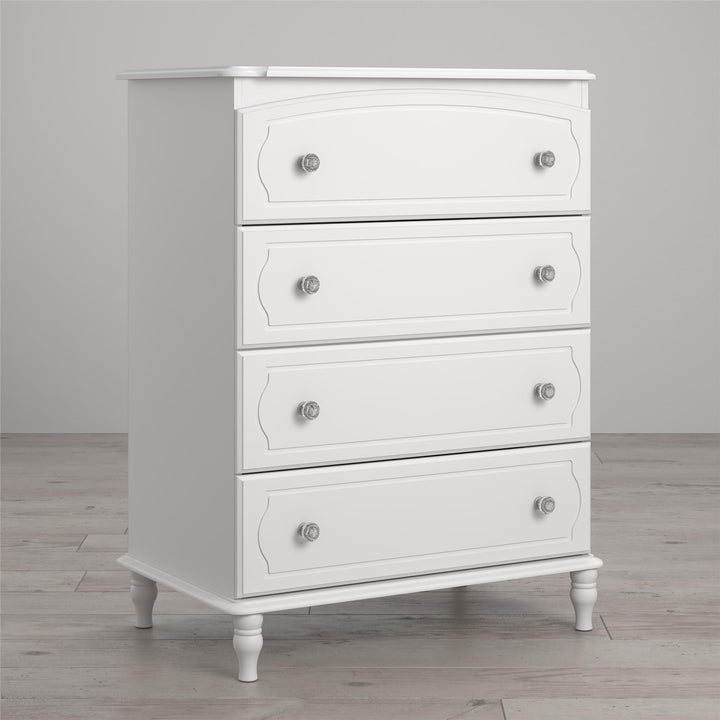 Safety features of kids’ dressers -  White