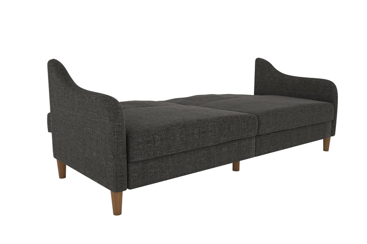 love seat futon - Grey Linen