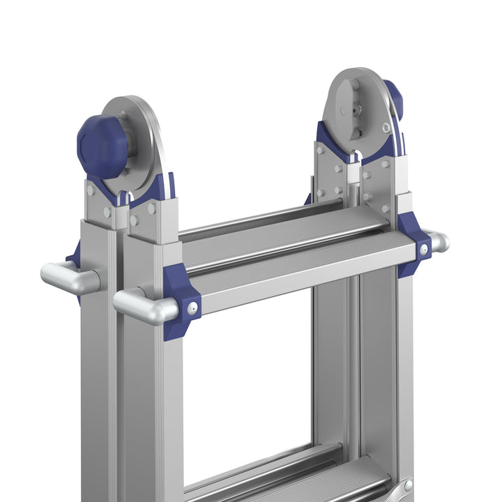 Multi-Position 18 ft Ladder 300 lb Capacity -  Silver