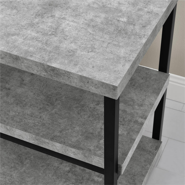 Stylish TV Stand for TVs up to 65 Inch -  Light Concrete