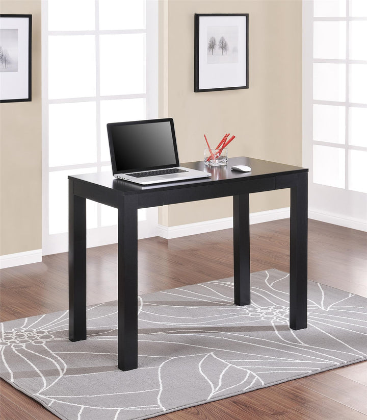 Parsons Minimalistic Desk -  Black