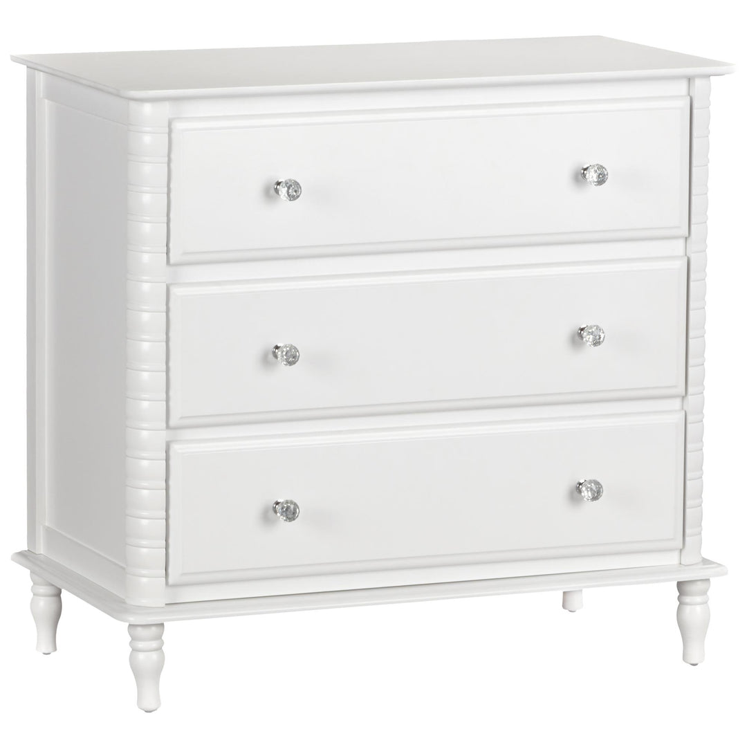 Rowan Valley Dresser with 3 Drawers -  White