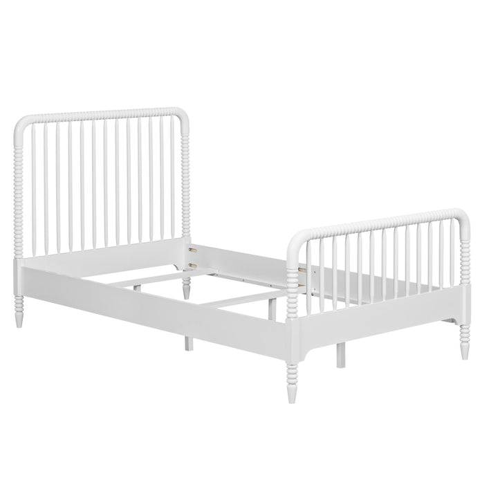 Rowan Valley Linden Kids’ Twin Size Bed with Wood Spindles - White - Twin