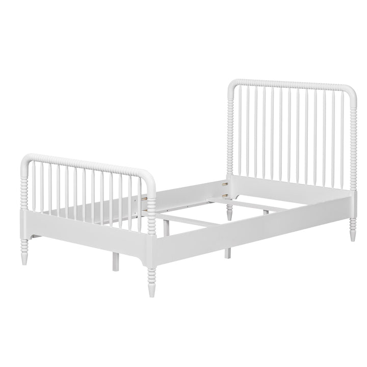Rowan Valley Linden Kids’ Twin Size Bed with Wood Spindles - White - Twin