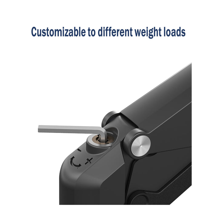 Dual monitor setup stand -  Black 