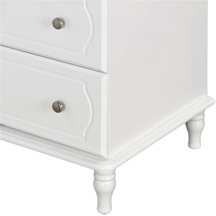 Tips for moving and placing wooden dressers -  White