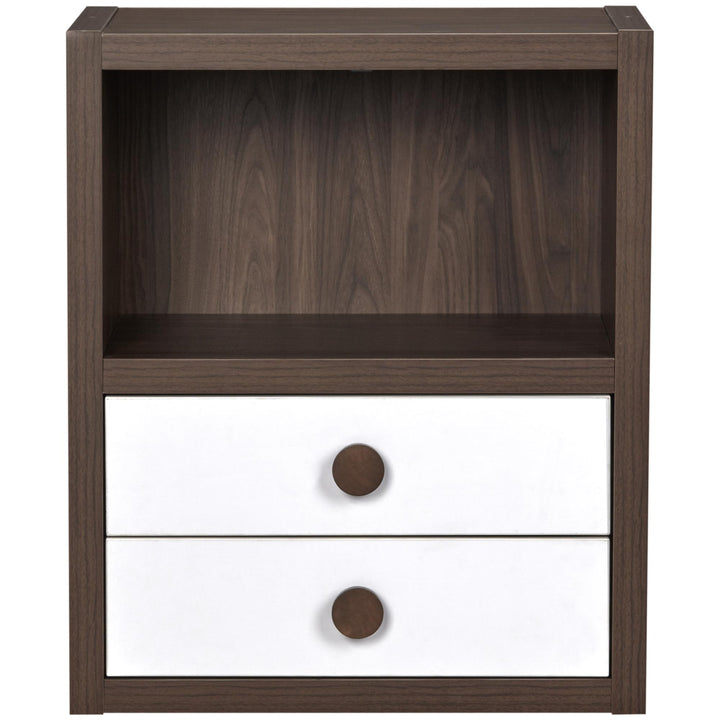 Sierra Ridge Terra Modular Bookcase with Drawers  -  White
