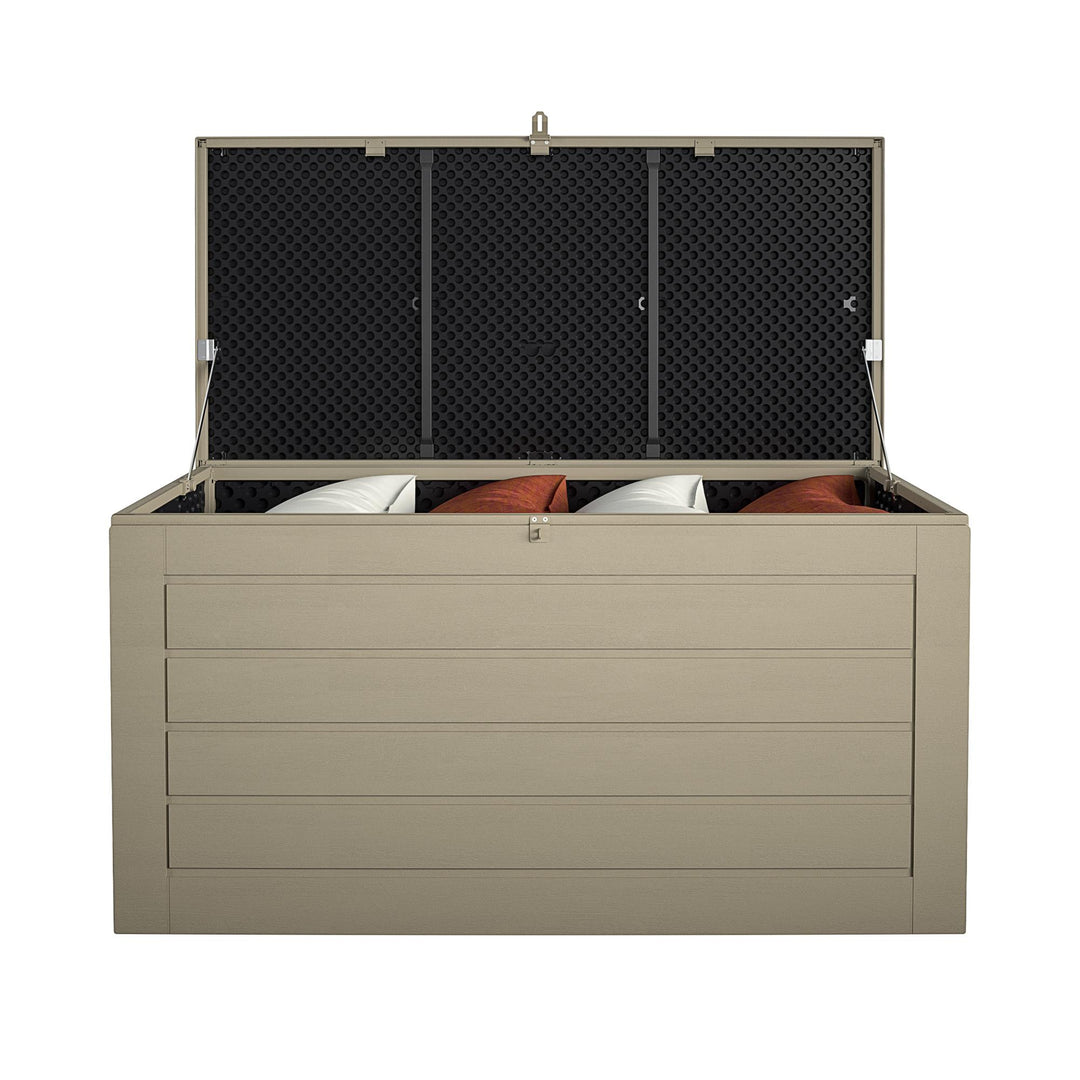 Outdoor Storage Box for Patio Deck -  Tan 