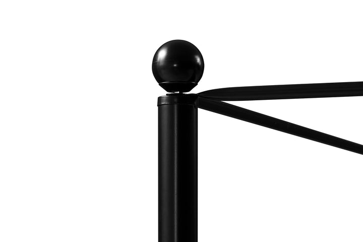 contemporary canopy beds - Black - Queen