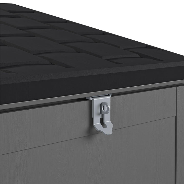 6.3 cubic feet BoxGuard Large Package Delivery Box -  Black / grey