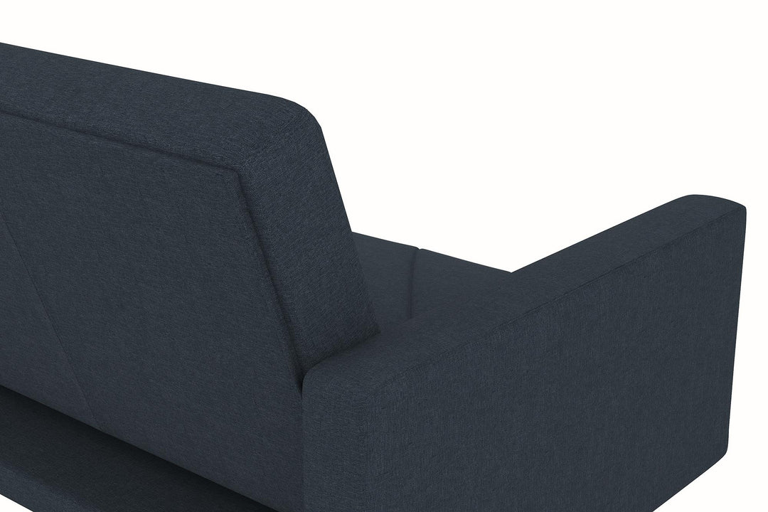 futon small space living - Navy