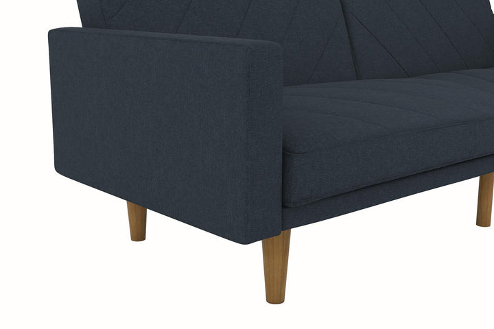 small futon sofa - Navy