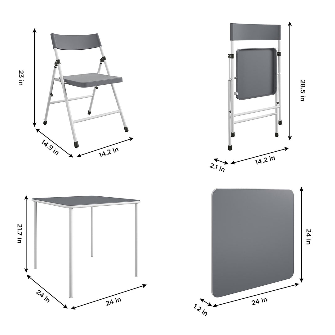 Kid-friendly 3-piece furniture -  Gray