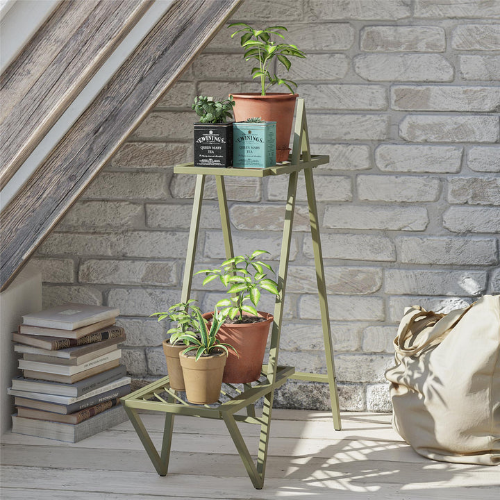 steel stand for pots - Olive Green