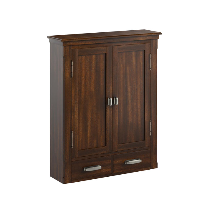 3 level storage cabinet Otum -  Walnut  Brown