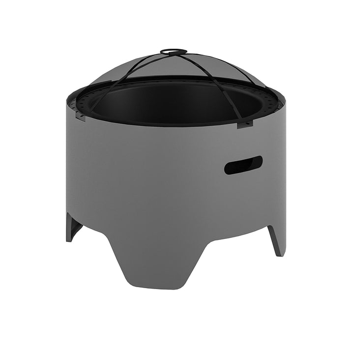 23" outdoor fire pit COSCO -  Gray