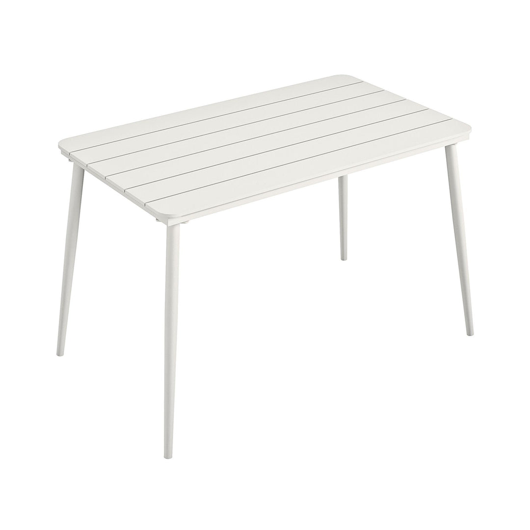 Stylish Indoor/Outdoor Dining Table - White - 1-Pack