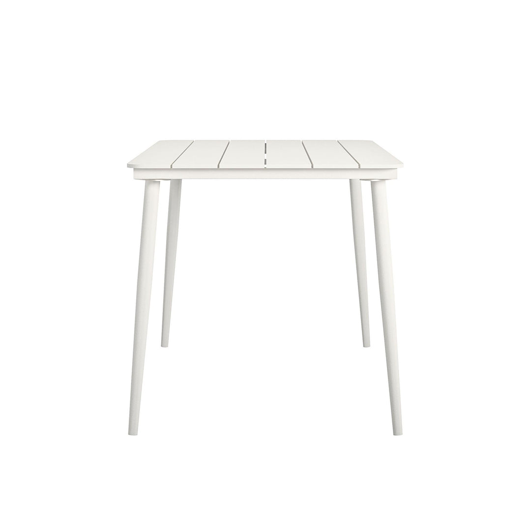  Patio table for gatherings - White - 1-Pack
