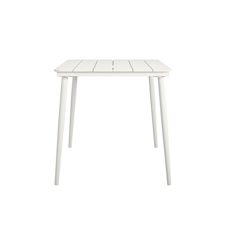  Patio table for gatherings - White - 1-Pack