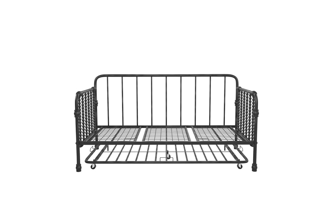 Monarch Hill Wren Metal Daybed and Trundle Set - White - Twin