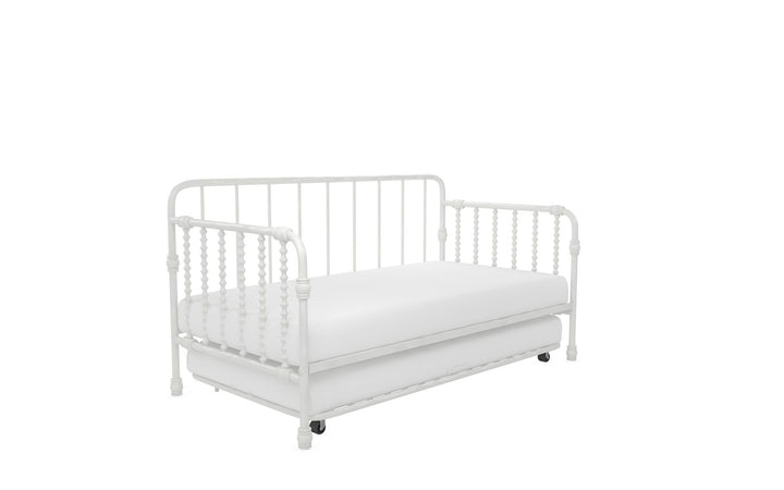 Monarch Hill Wren Metal Daybed and Trundle Set - White - Twin