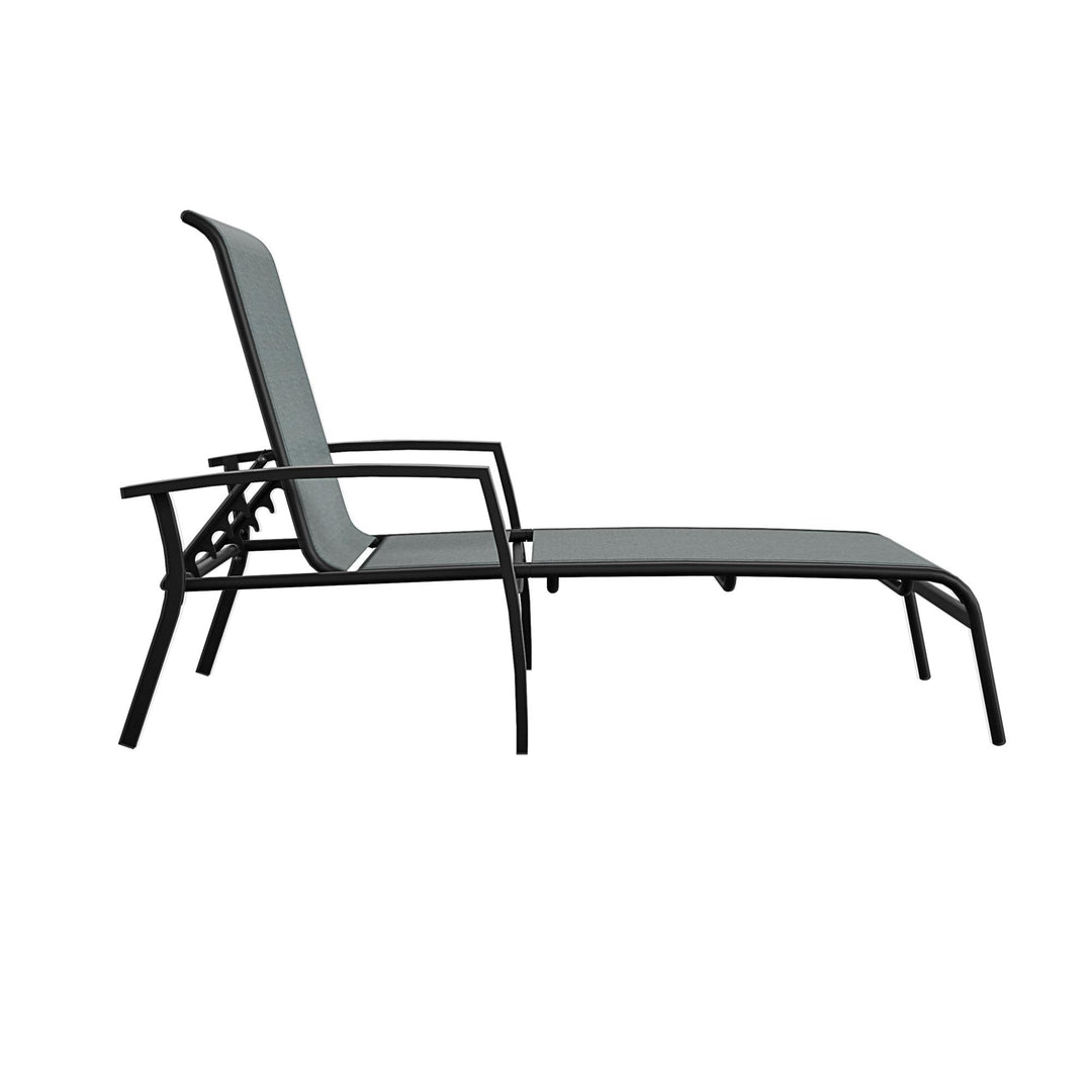 Patio furniture for relaxation -  Black 