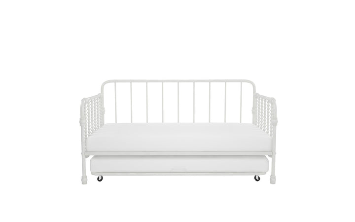 Monarch Hill Wren Metal Daybed and Trundle Set - White - Twin