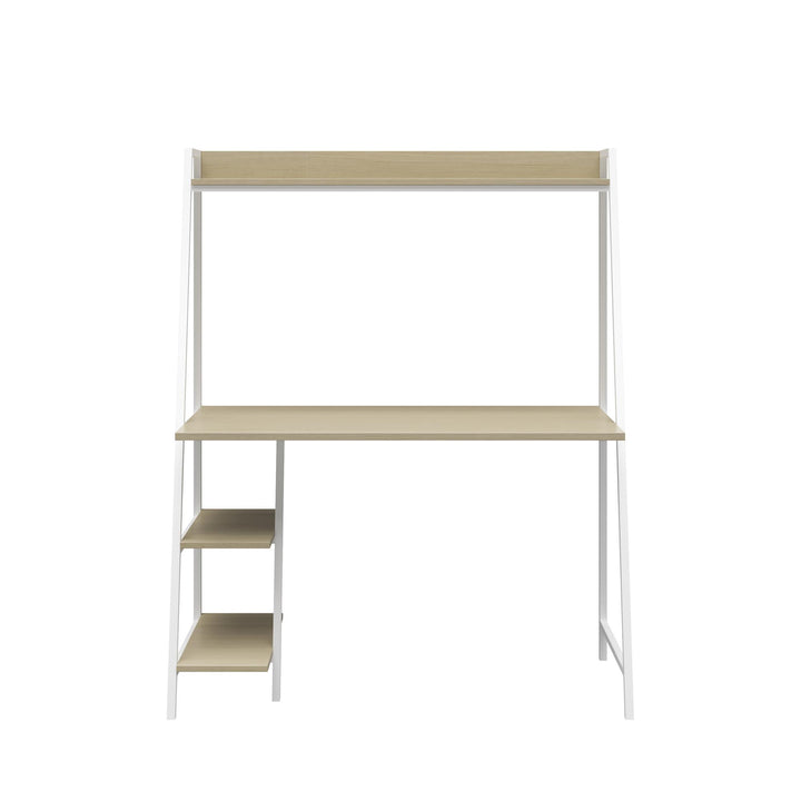 Bushwick Ladder Desk  -  Pale Oak