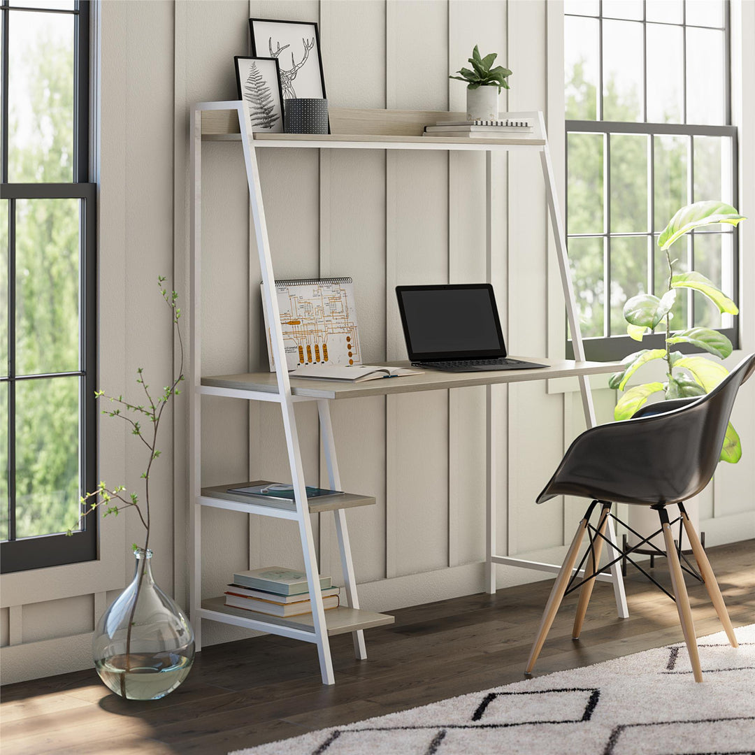 Best Bushwick Ladder Desk for home office -  Pale Oak