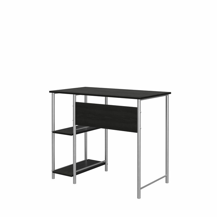 metal computer desks - Black