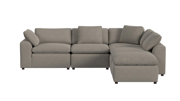 modular corner seat - Taupe