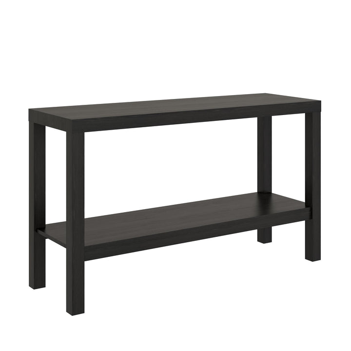 Parsons Console Table - Black Oak