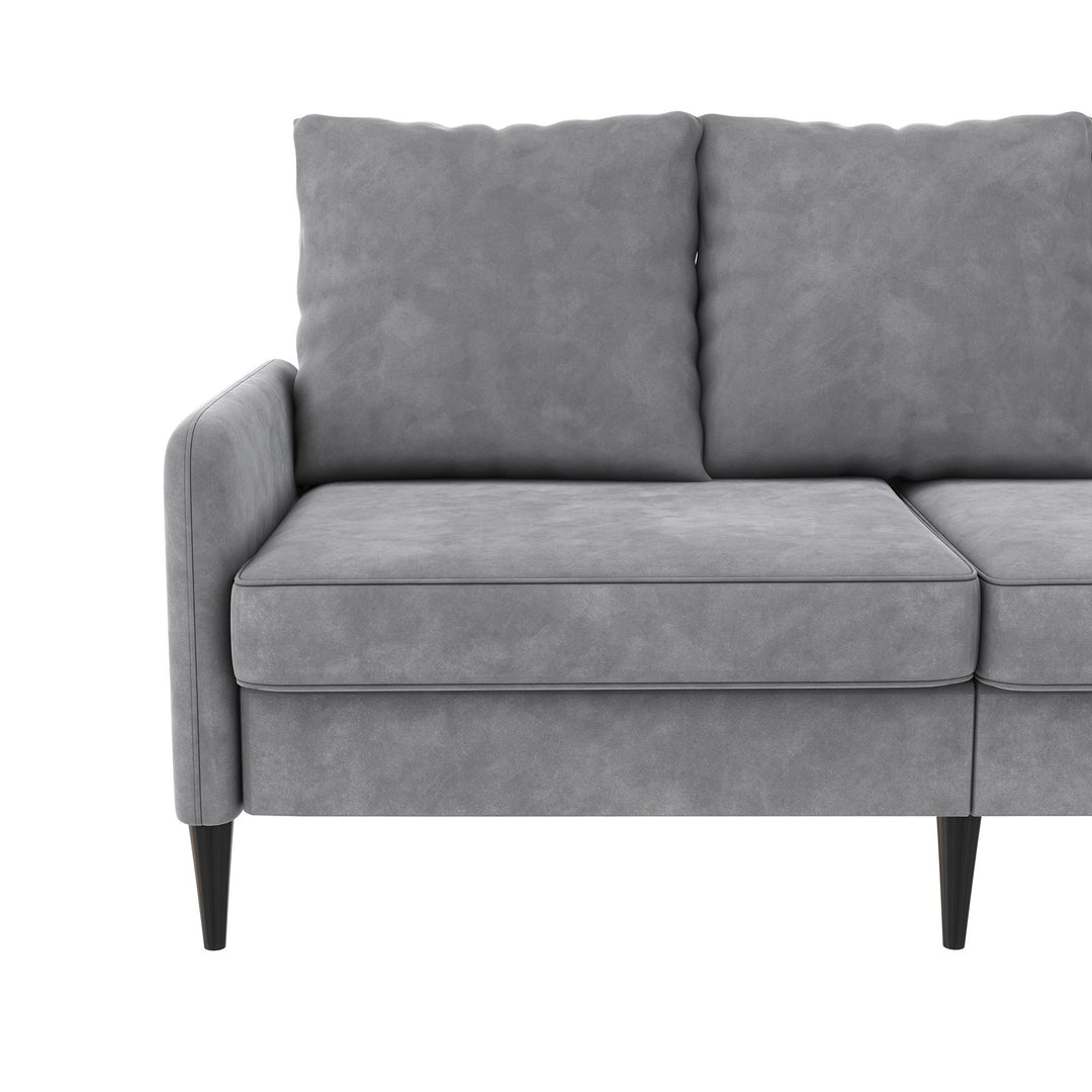 3-seater pillow back sofa - Light Gray