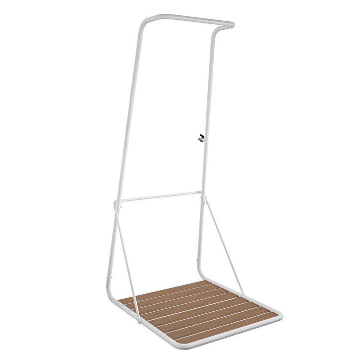 Waterfall bar outdoor shower design -  White 