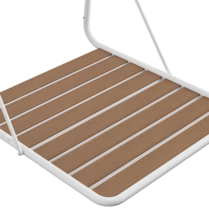 Waterfall bar shower for outdoors -  White 