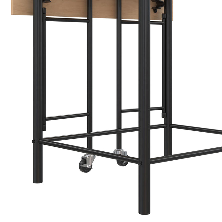 small 3 piece pub table set - Natural