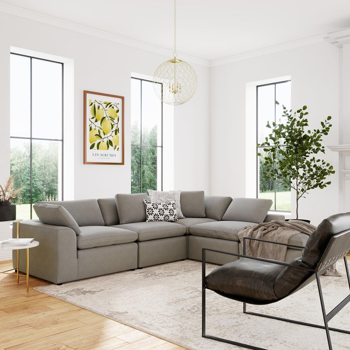 cortney’s corner chair - Taupe