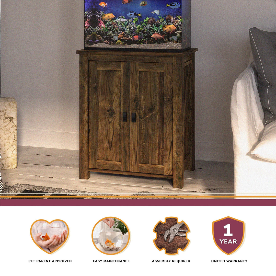 10 gallon aquarium stands - Heritage Pine