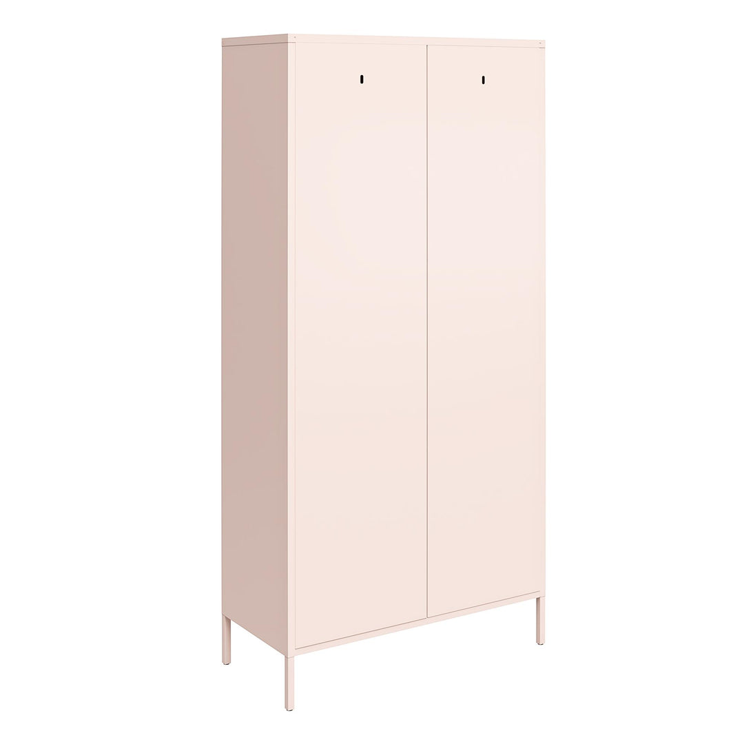 Tall metal locker cabinet - Pale Pink