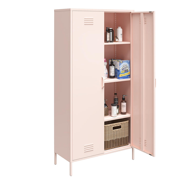 Tall closed cabinet - Pale Pink