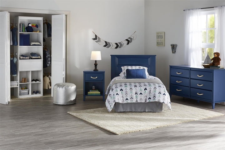 Sierra Ridge Mesa Kids' 6 Drawer Dresser with Rope Drawer Pulls - Blue