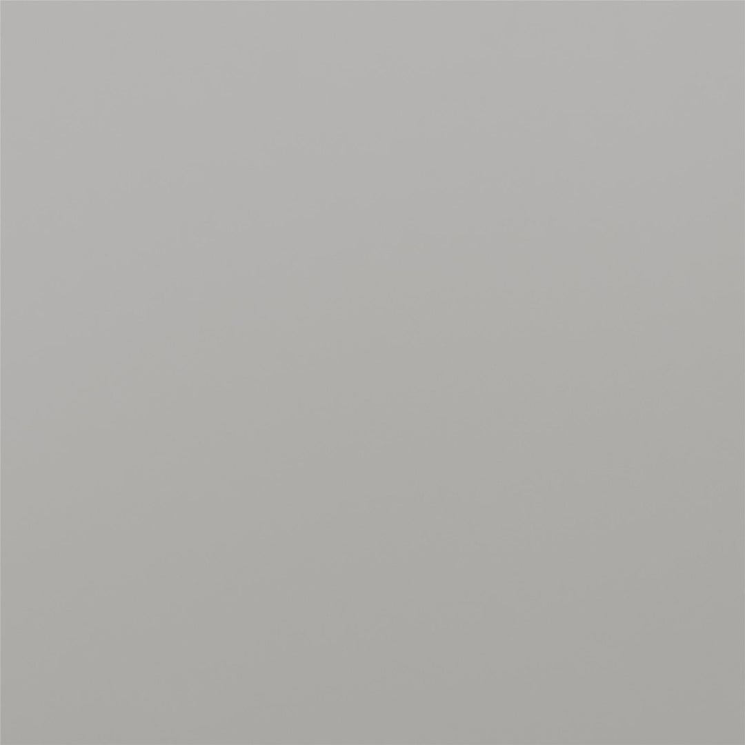 Pisa 20 Inch Bathroom Vanity with Carrera Countertop and 2 Storage Shelves - Gray